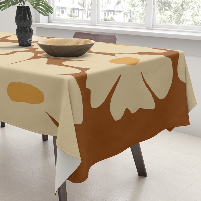 Retro fun floral  Tablecloth Gallery Image 3
