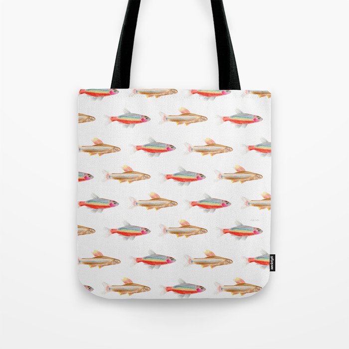 Colorful Fish Tote Bag Gallery Image 1