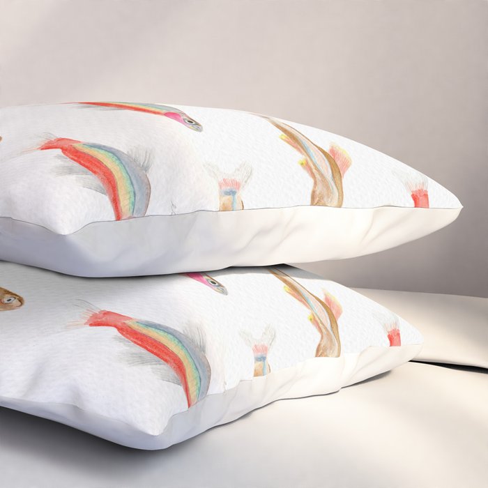 Colorful Fish Pillow Sham Gallery Image 3