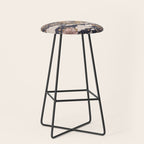 Fox Cubs in Moonlit Garden Stool Gallery Image 1