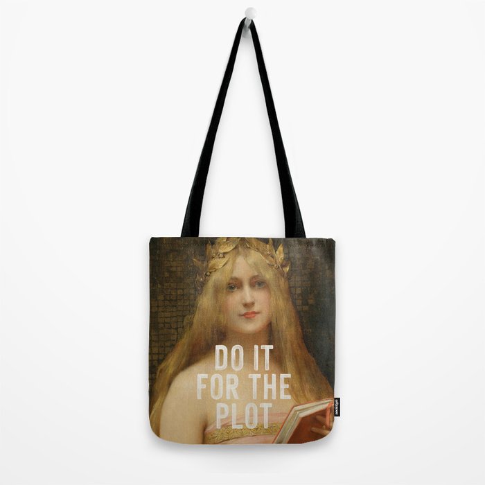 Do It For The Plot Tote Bag Gallery Image 2