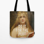 Do It For The Plot Tote Bag Gallery Image 1