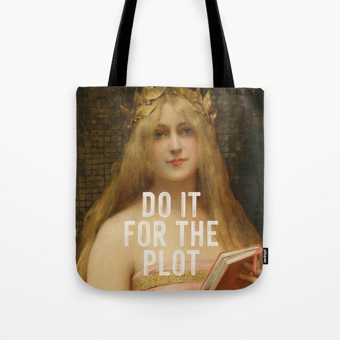 Do It For The Plot Tote Bag Gallery Image 1