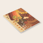 70s, Sunflower, retro, rainbow, warm colors, 60s, boho Notebook Gallery Image 3