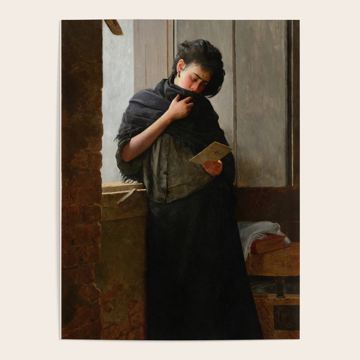 Longing - Saudade-  by Almeida Junior, 1899 Poster Gallery Image 4