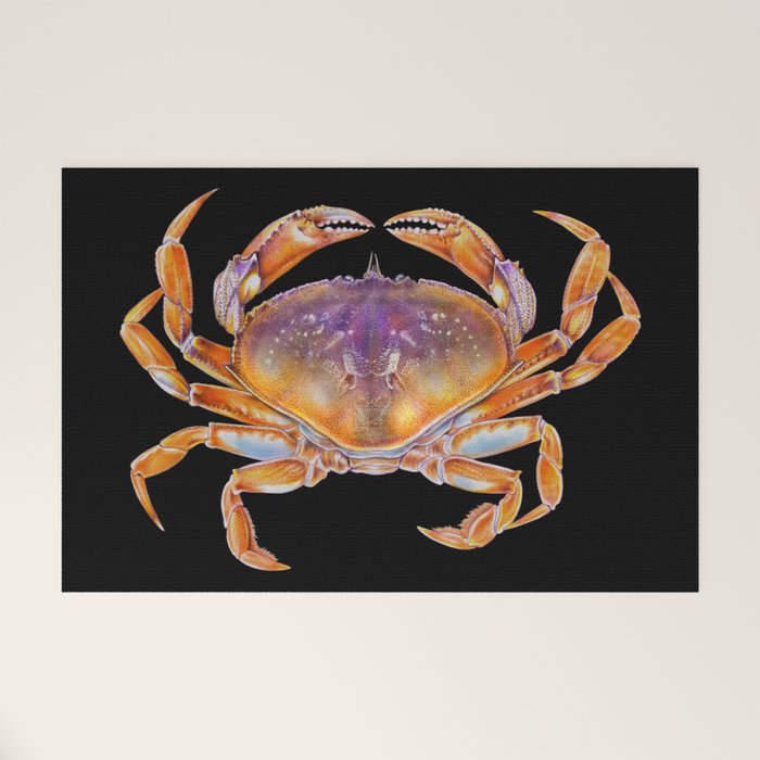 Dungeness crab Welcome Mat Gallery Image 1