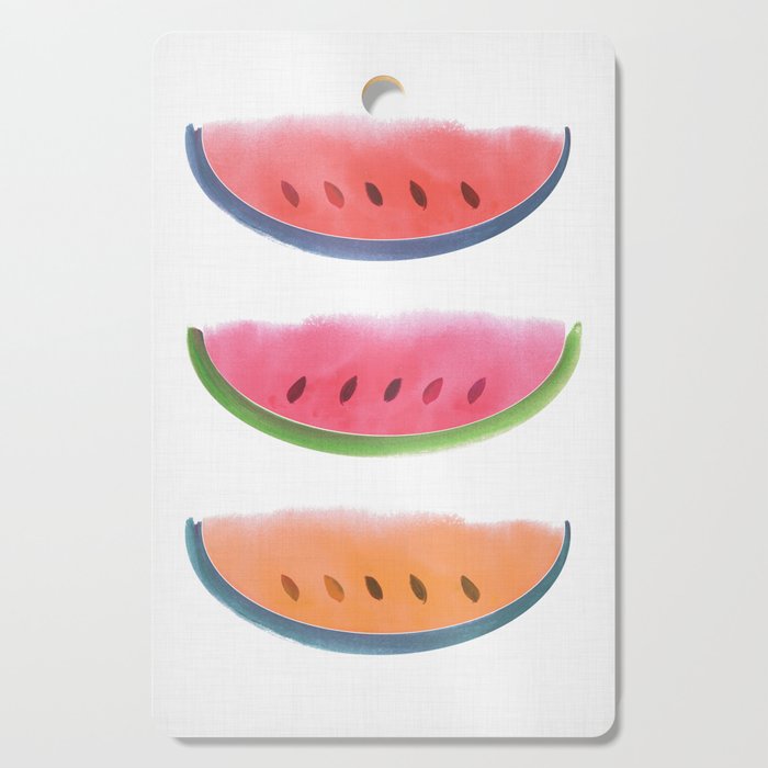 Watermelon Watercolor Cutting Board Gallery Image 1
