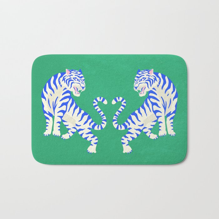 The Roar: White Tiger Edition Bath Mat Gallery Image 1