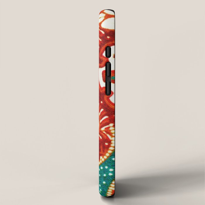 Vintage Indonesian Batik Print iPhone Case Gallery Image 2
