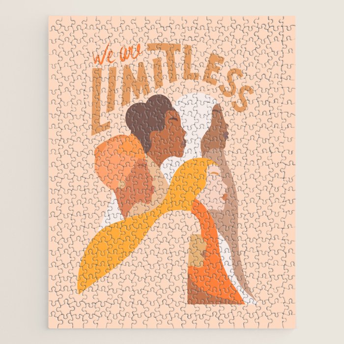 Girl Power - We are limitless  Jigsaw Puzzle Gallery Image 1