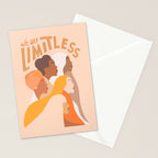 Girl Power - We are limitless  Stationery Card Gallery Image 2