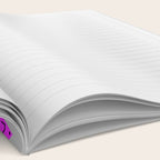 Memphis Pattern 134 - 80s and 90s Retrowave Notebook Gallery Image 2