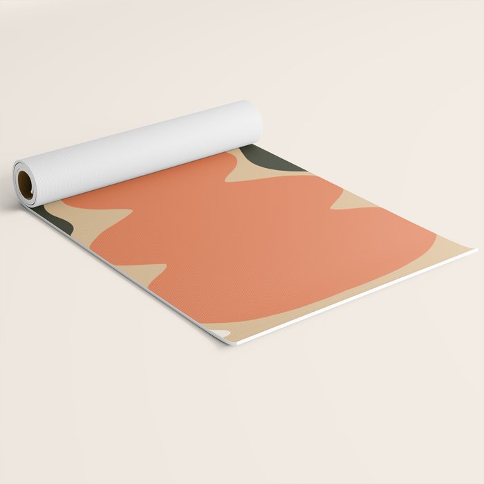 Retro flower pot  Yoga Mat Gallery Image 2