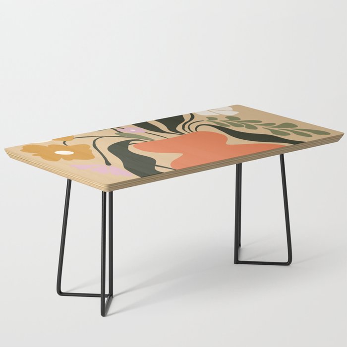 Retro flower pot  Coffee Table Gallery Image 1