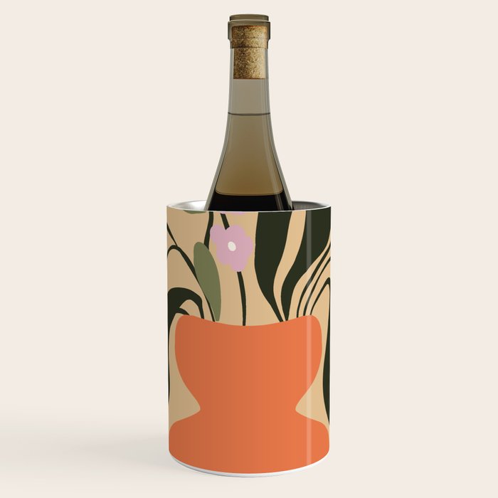 Retro flower pot  Wine Chiller Gallery Image 1