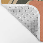 Retro flower pot  Bath Mat Gallery Image 2