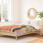 Retro flower pot  Duvet Cover Gallery Image 2