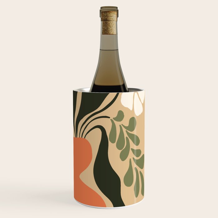 Retro flower pot  Wine Chiller Gallery Image 3