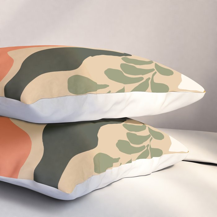 Retro flower pot  Pillow Sham Gallery Image 3