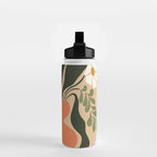 Retro flower pot  Water Bottle Gallery Image 2