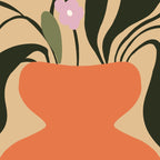 Retro flower pot  Coffee Mug Gallery Image 2