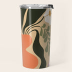 Retro flower pot  Travel Mug Gallery Image 2