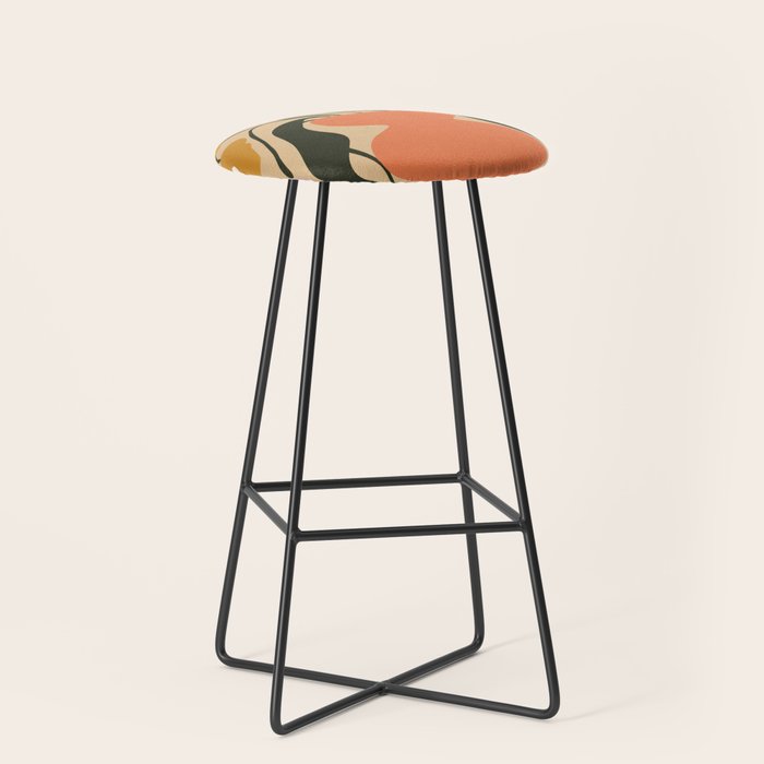 Retro flower pot  Stool Gallery Image 1