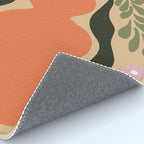 Retro flower pot  Rug Gallery Image 4