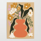 Retro flower pot  Poster Gallery Image 4