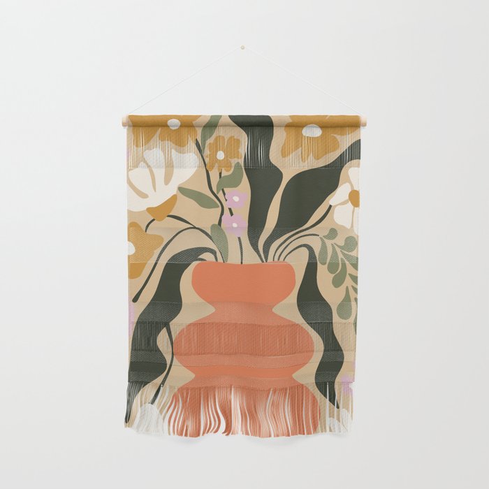 Retro flower pot  Wall Hanging Gallery Image 1