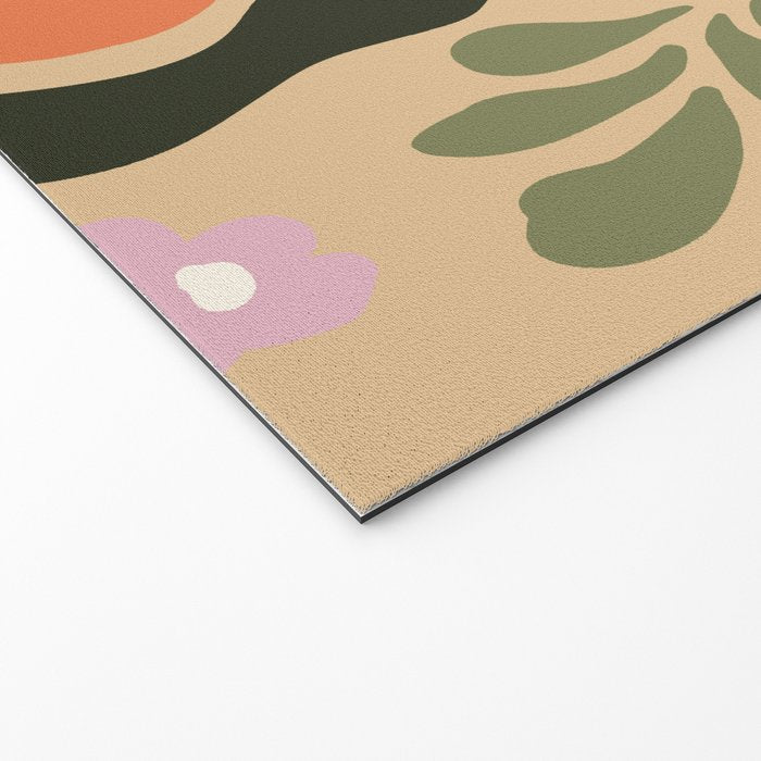 Retro flower pot  Welcome Mat Gallery Image 2