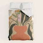 Retro flower pot  Comforter Gallery Image 6