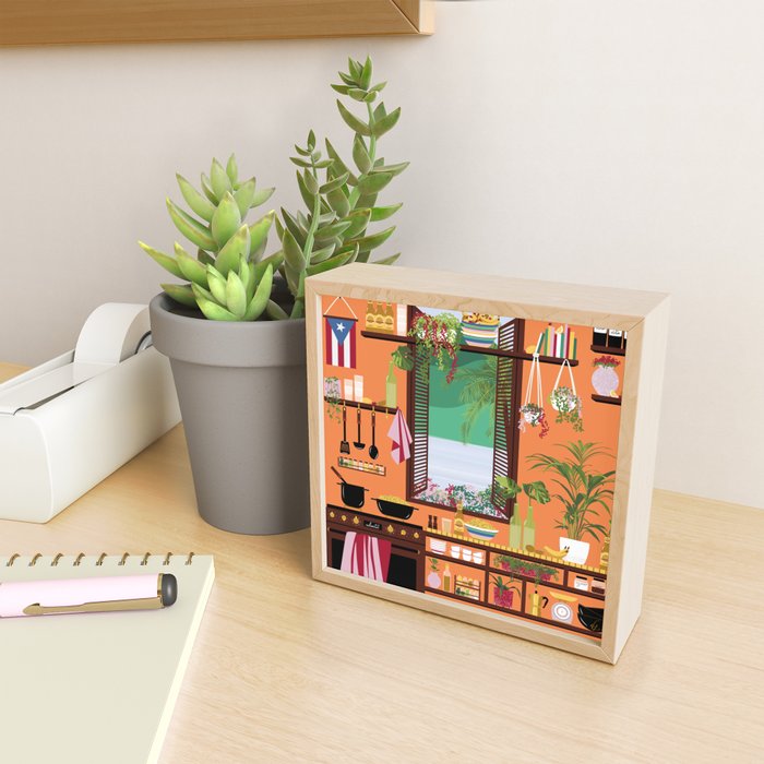 Puerto Rico Kitchen Mini Art Print Gallery Image 2
