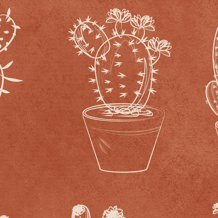 Minimalist Cactus Art 1 Coffee Mug Gallery Image 2