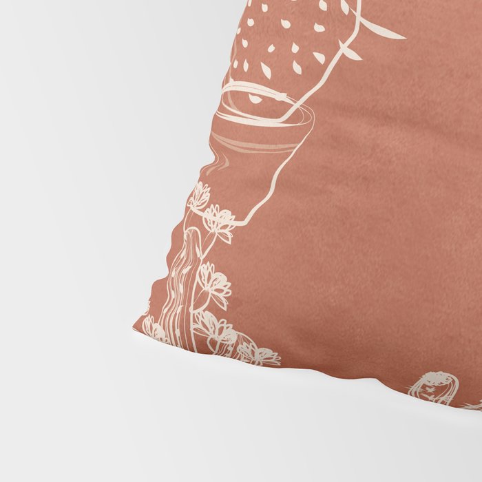 Minimalist Cactus Art 1 Pillow Sham Gallery Image 4