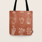 Minimalist Cactus Art 1 Tote Bag Gallery Image 1