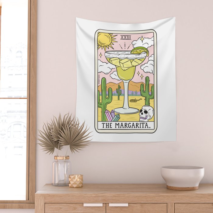 Margarita Reading (Updated) Wall Tapestry Gallery Image 2