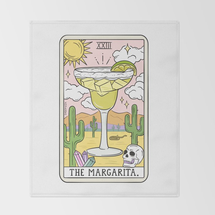 Margarita Reading (Updated) Throw Blanket Gallery Image 2