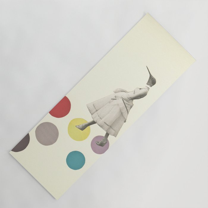 Bird Lady Yoga Mat Gallery Image 1