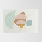 Soft Abstract Shapes 13 Rug Gallery Image 2