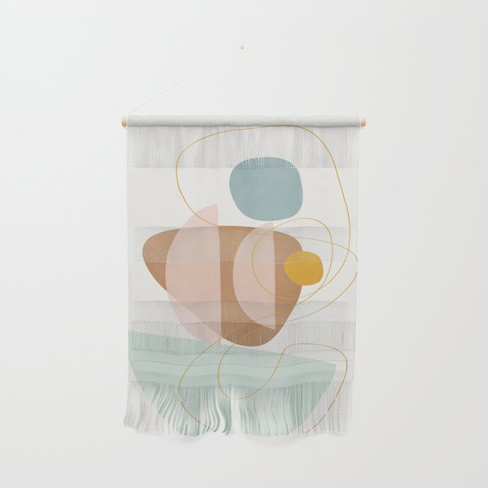 Soft Abstract Shapes 13 Wall Hanging Gallery Image 1