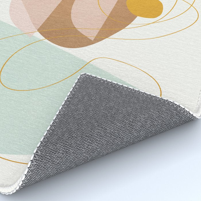 Soft Abstract Shapes 13 Rug Gallery Image 4