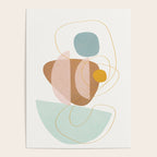 Soft Abstract Shapes 13 Poster Gallery Image 4