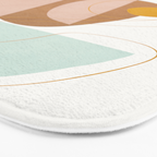 Soft Abstract Shapes 13 Bath Mat Gallery Image 3