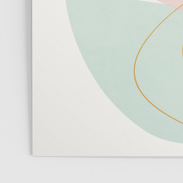 Soft Abstract Shapes 13 Poster Gallery Image 3