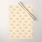 Sunrise - Desert Gold and Cream Wrapping Paper Gallery Image 1