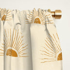Sunrise - Desert Gold and Cream Window Curtain Gallery Image 2