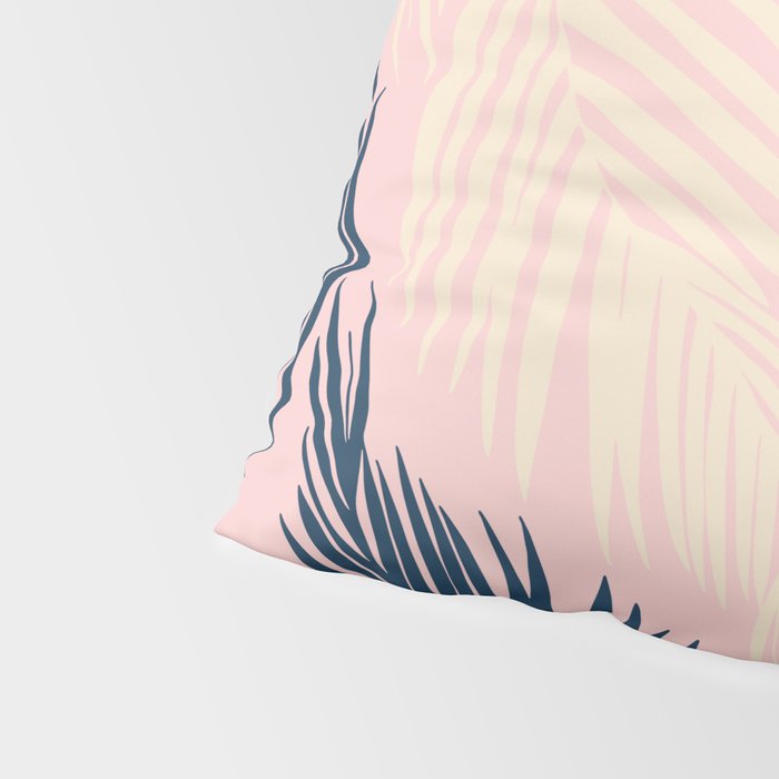 Pink Palms Pillow Sham Gallery Image 4
