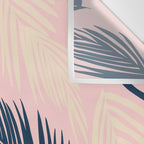 Pink Palms Wall Tapestry Gallery Image 3