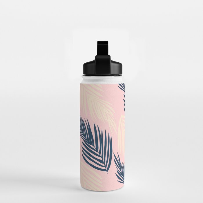 Pink Palms Water Bottle Gallery Image 2